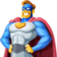 man superhero on Facebook