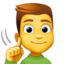 deaf man on Facebook
