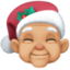 Mx Claus: medium-light skin tone on Facebook