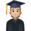 student: medium-light skin tone on Facebook