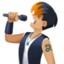 singer: medium-light skin tone on Facebook