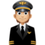 pilot: medium-light skin tone on Facebook