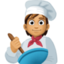 cook: medium skin tone on Facebook