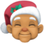 Mx Claus: medium skin tone on Facebook