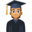 student: medium skin tone on Facebook