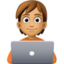 technologist: medium skin tone on Facebook