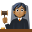 judge: medium-dark skin tone on Facebook
