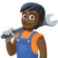 mechanic: dark skin tone on Facebook