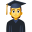 student on Facebook