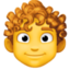 person: curly hair on Facebook