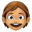 child: medium skin tone on Facebook