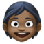 child: dark skin tone on Facebook