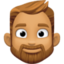person: medium skin tone, beard on Facebook