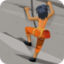 person climbing: medium-dark skin tone on Facebook