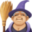 woman mage: medium-light skin tone on Facebook