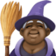 woman mage: dark skin tone on Facebook