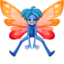 fairy: dark skin tone on Facebook