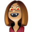 woman vampire: medium skin tone on Facebook