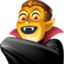man vampire on Facebook
