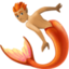 merperson: medium skin tone on Facebook