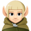 man elf: light skin tone on Facebook