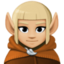 elf: medium-light skin tone on Facebook