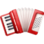 accordion on Facebook