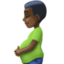 pregnant man: dark skin tone on Facebook