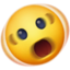 shaking face on Facebook