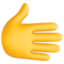 rightwards hand on Facebook