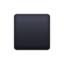 black medium-small square on Facebook