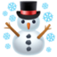 snowman on Facebook