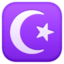 star and crescent on Facebook