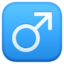 male sign on Facebook
