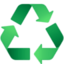 recycling symbol on Facebook