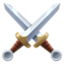 crossed swords on Facebook