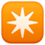 eight-pointed star on Facebook