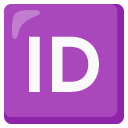 ID button on Google
