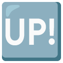 UP! button on Google