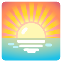 sunrise on Google