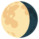 waning gibbous moon on Google