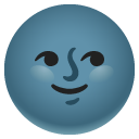 new moon face on Google