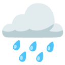 cloud with rain on Google