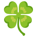 four leaf clover on Google