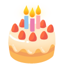 birthday cake on Google