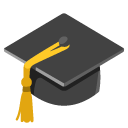 graduation cap on Google