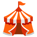 circus tent on Google