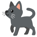 black cat on Google
