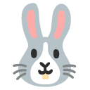 rabbit face on Google