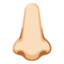 nose: light skin tone on Google